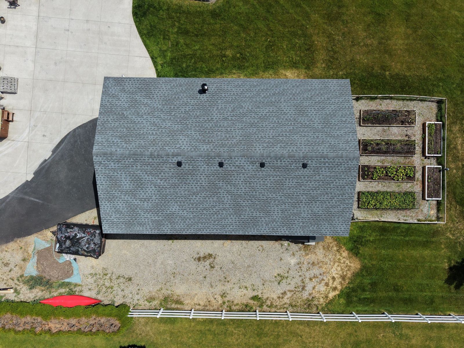 Lake City Roofing before & after images
