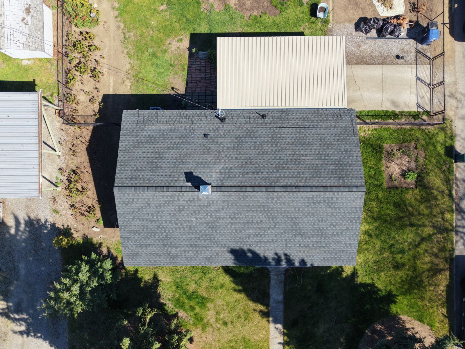 Lake City Roofing before & after images