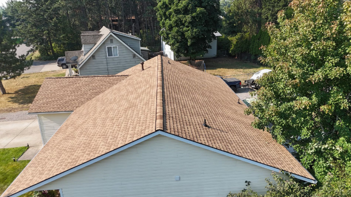 Lake City Roofing before & after images