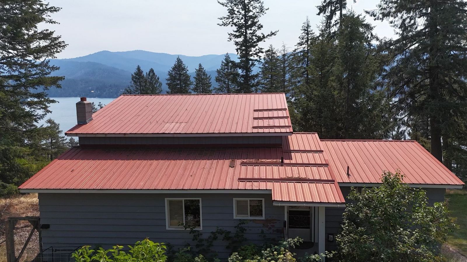Lake City Roofing before & after images