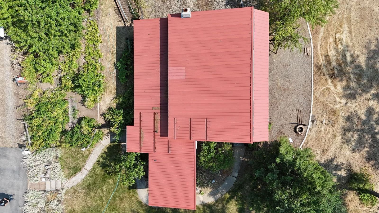 Lake City Roofing before & after images