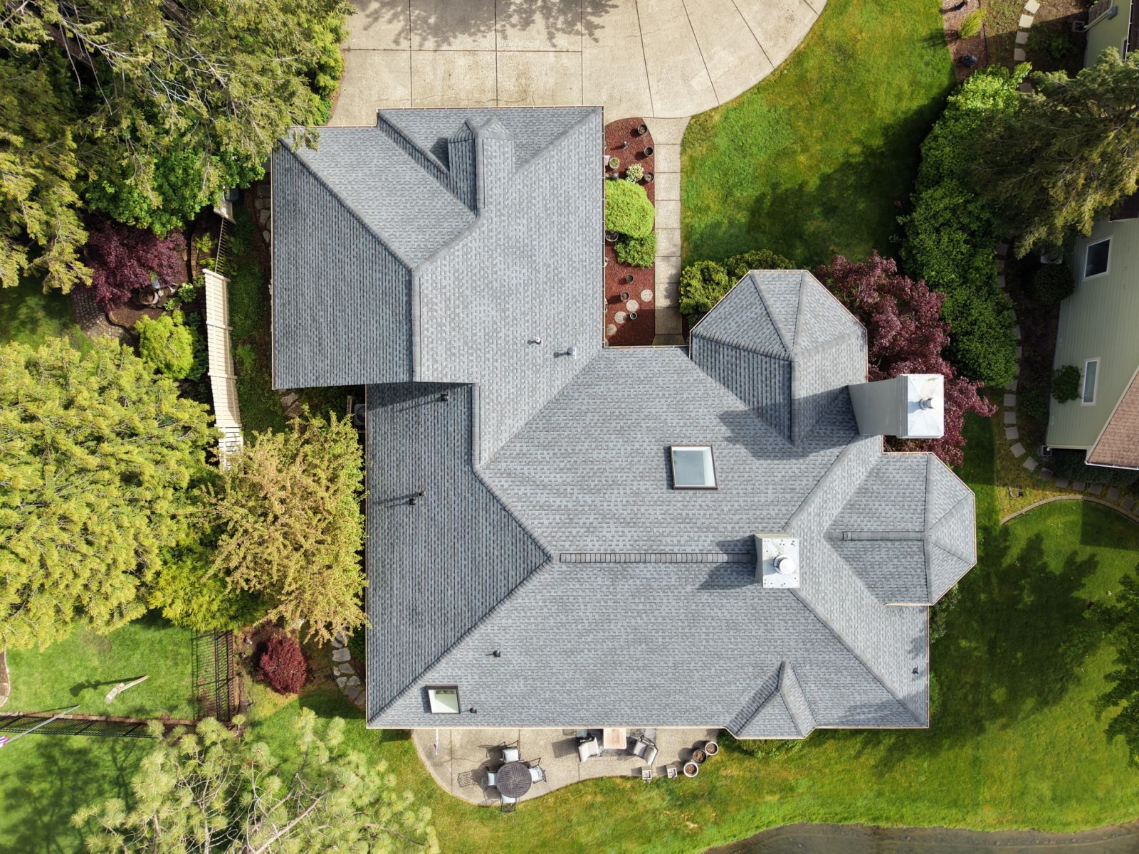 Lake City Roofing before & after images