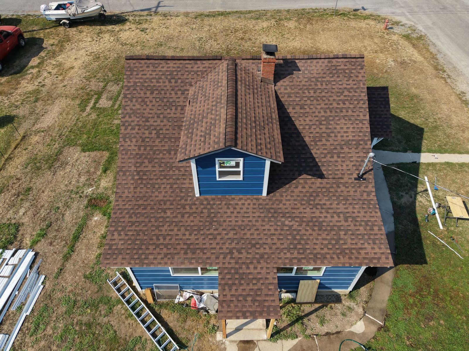 Lake City Roofing before & after images