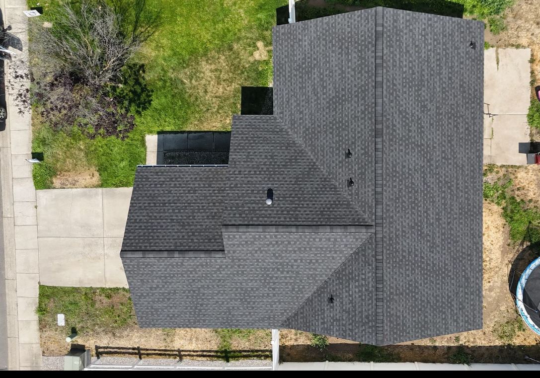 Lake City Roofing before & after images