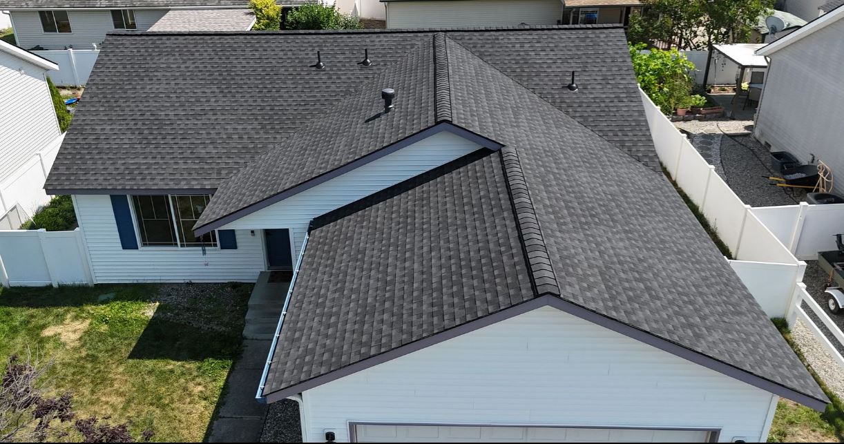Lake City Roofing before & after images
