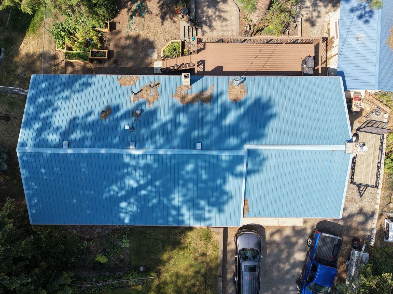 Lake City Roofing before & after images