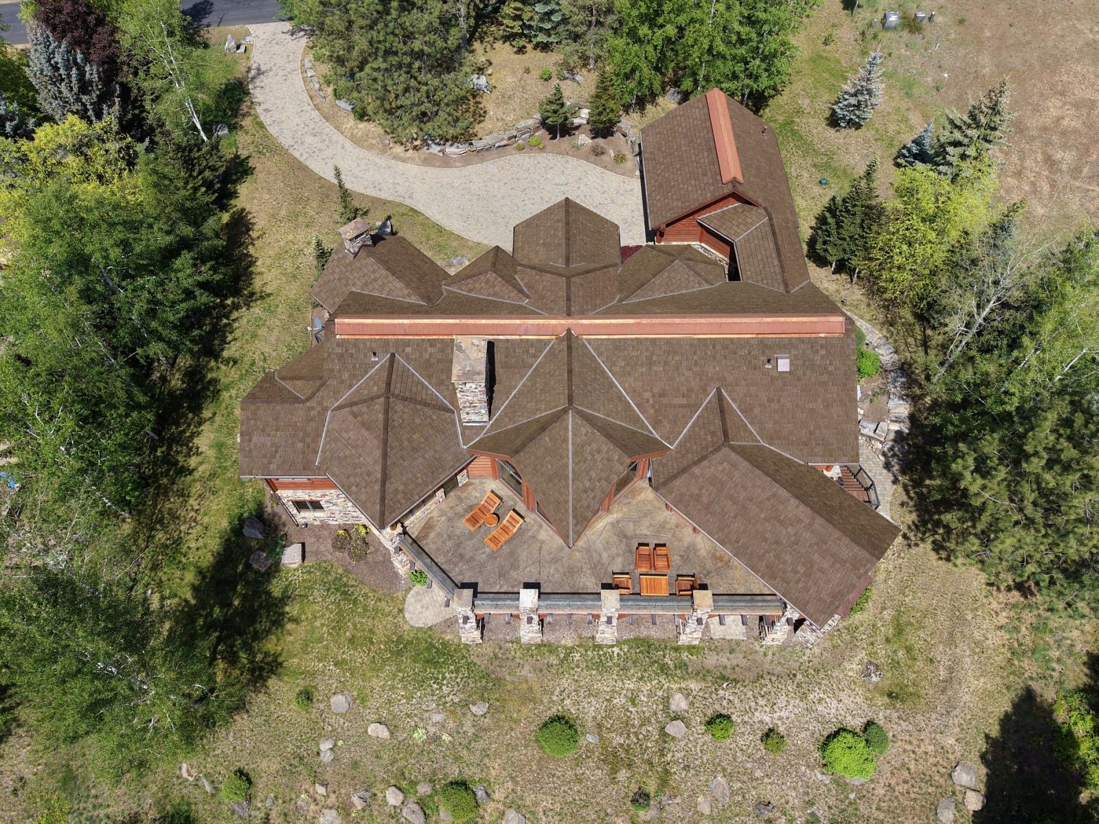Lake City Roofing before & after images
