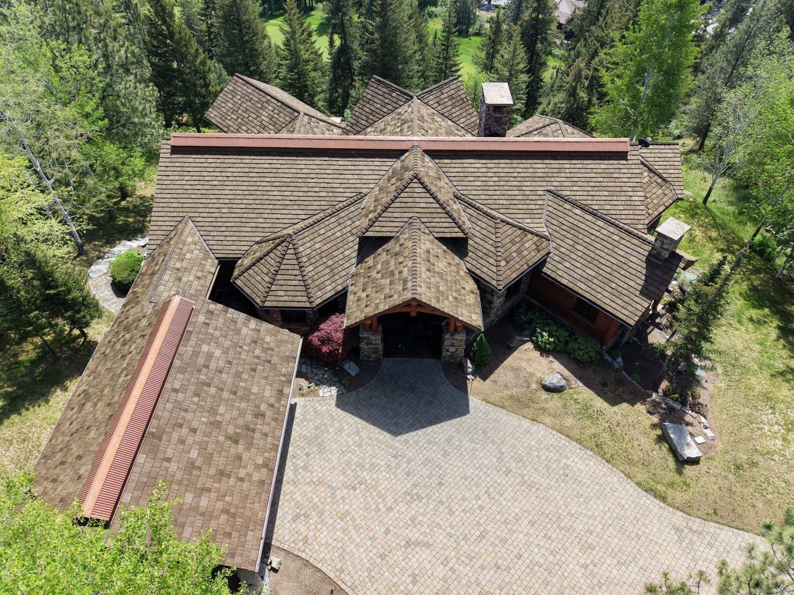 Lake City Roofing before & after images