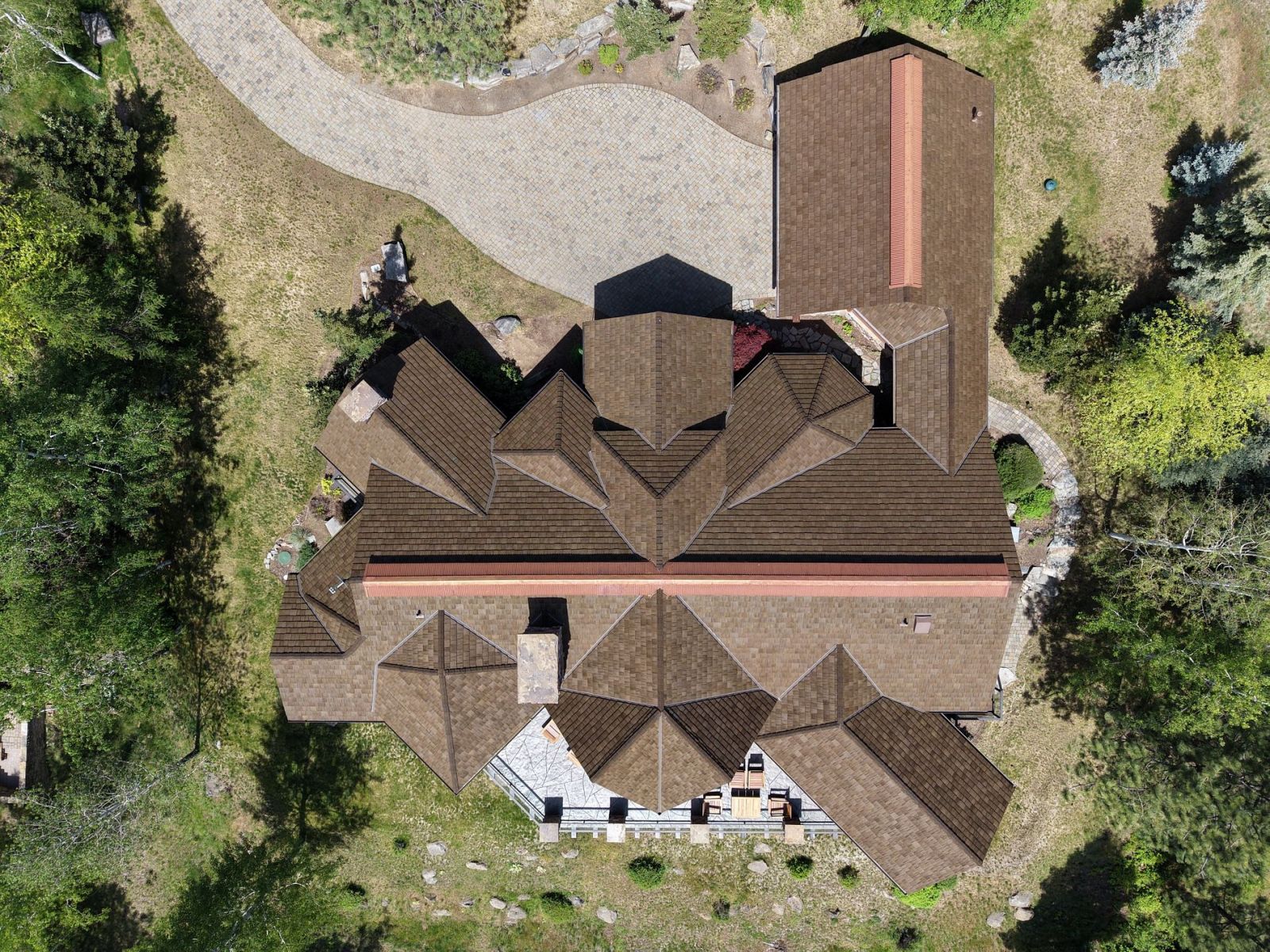 Lake City Roofing before & after images