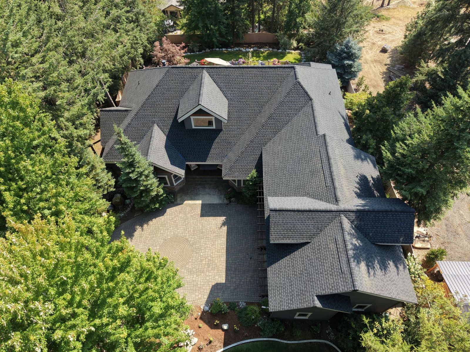 Lake City Roofing before & after images