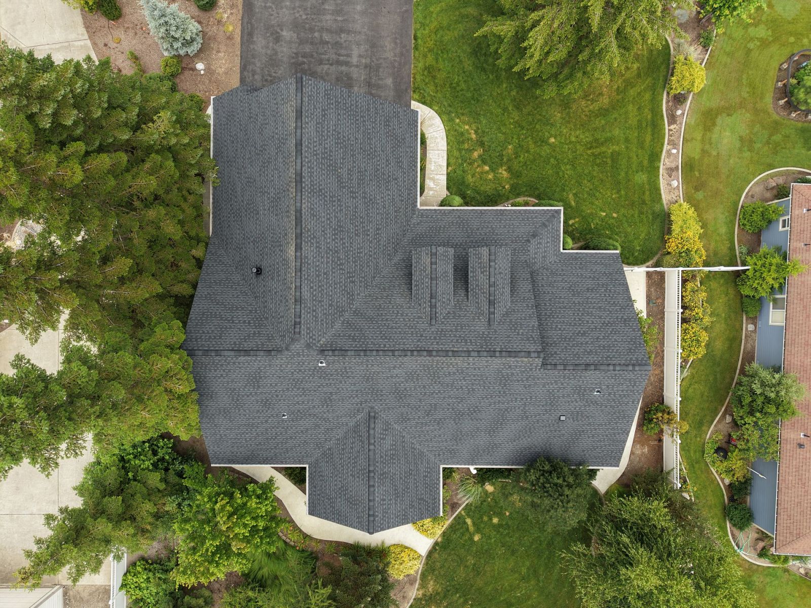 Lake City Roofing before & after images