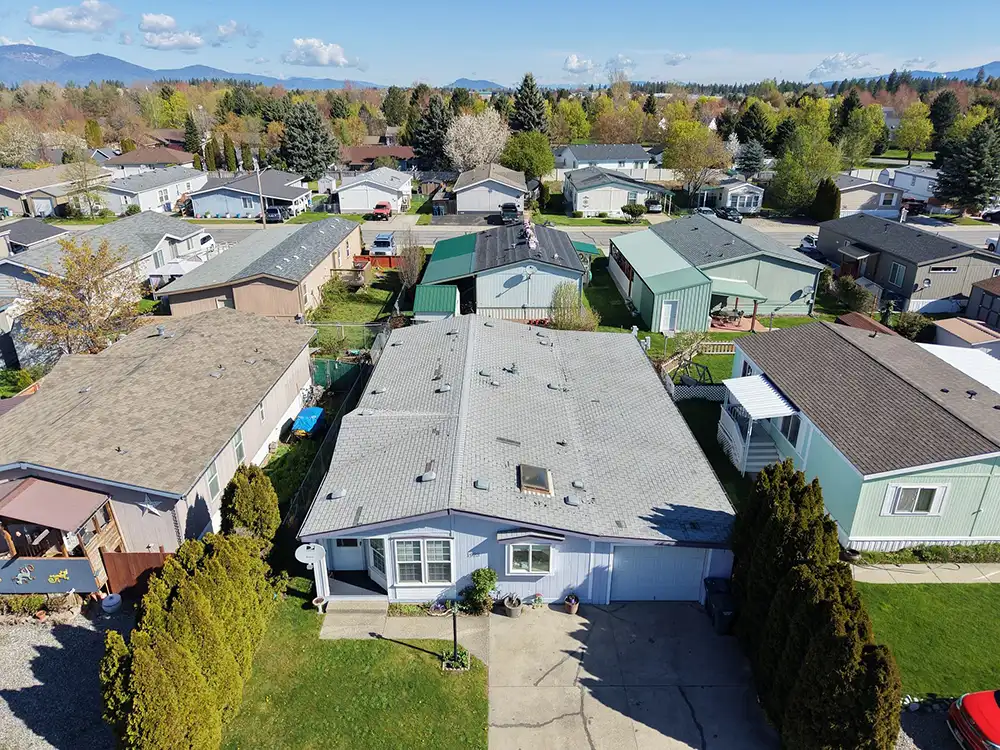Lake City Roofing before & after images