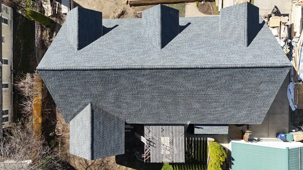 Lake City Roofing before & after images