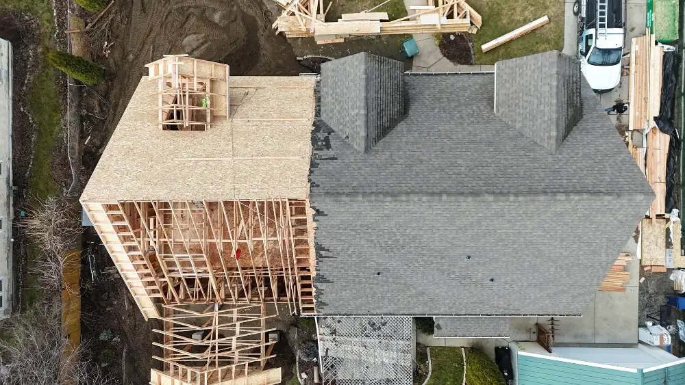 Lake City Roofing before & after images