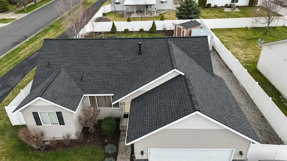 Lake City Roofing before & after images