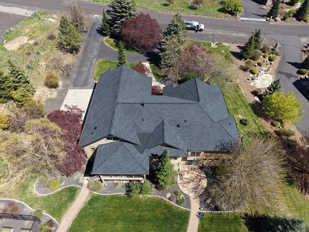 Lake City Roofing before & after images