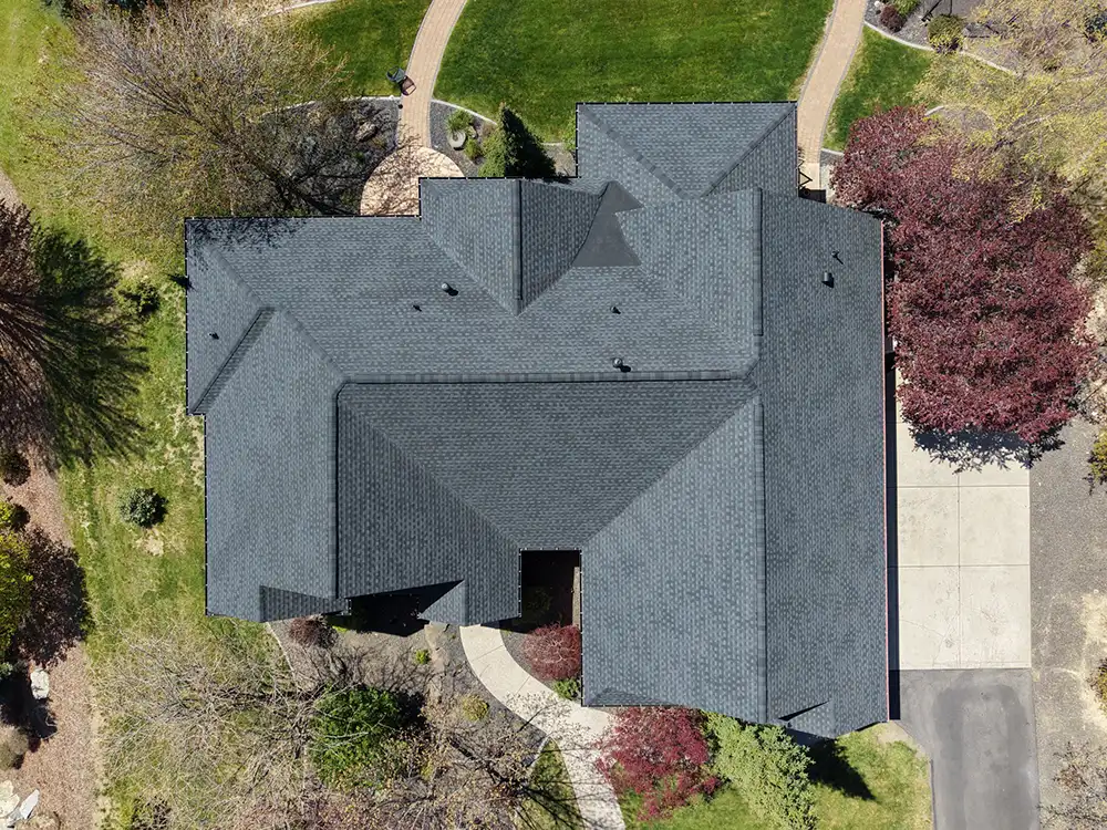 Lake City Roofing before & after images