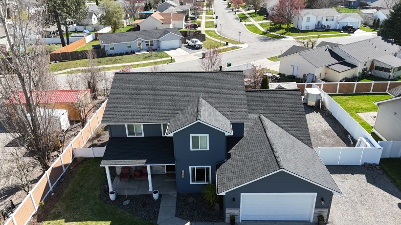 Lake City Roofing before & after images