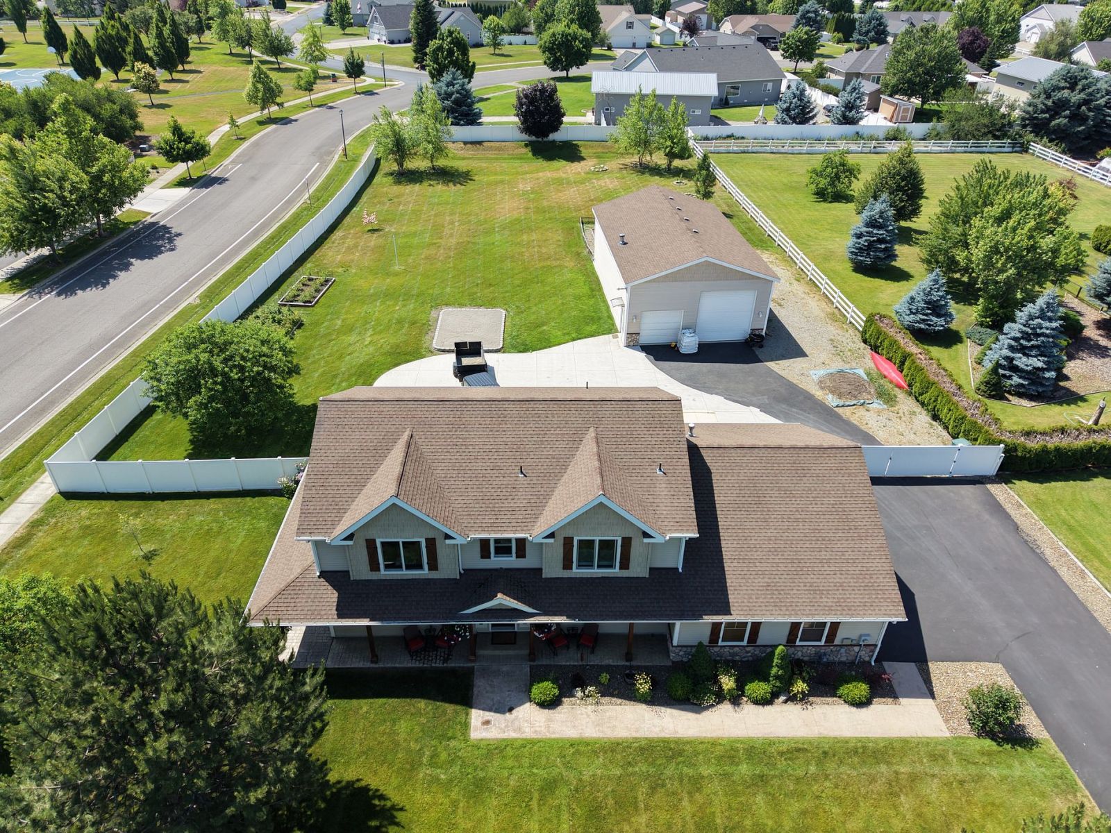 Lake City Roofing before & after images
