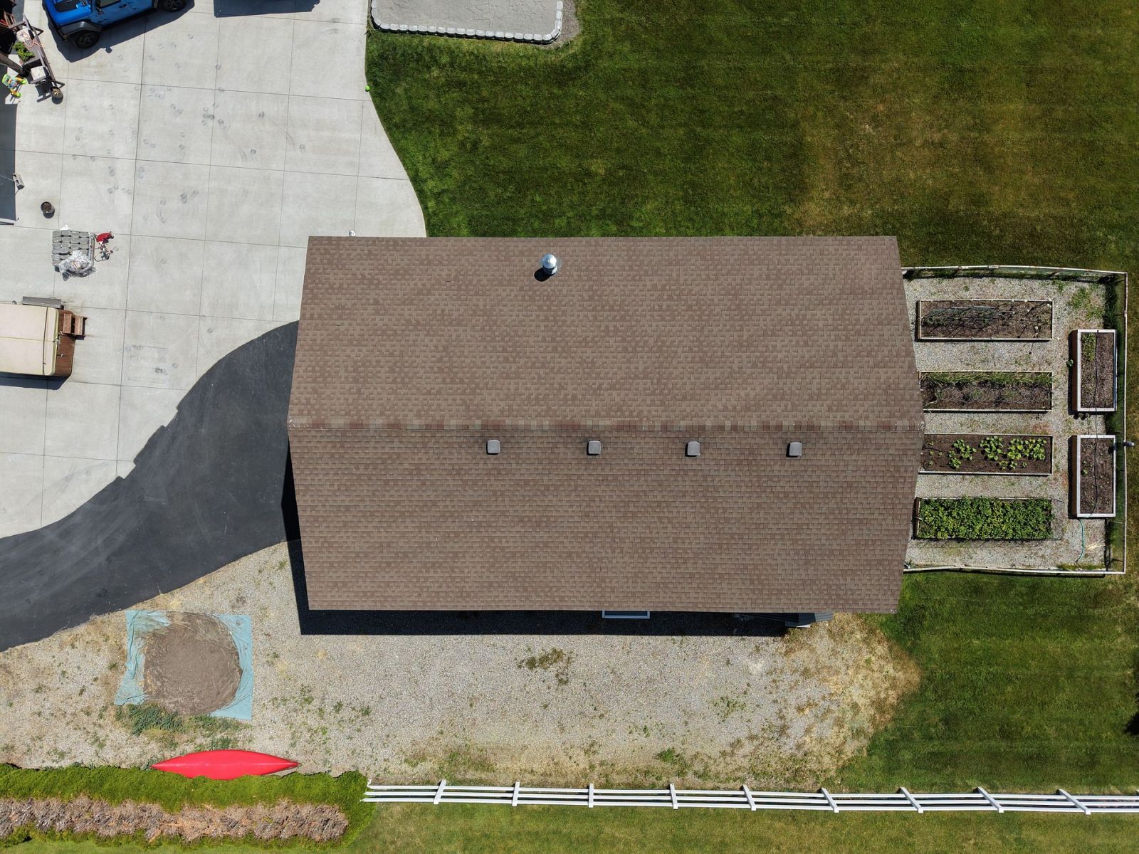 Lake City Roofing before & after images