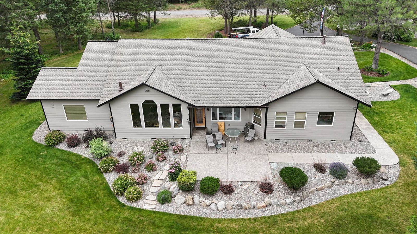 Lake City Roofing before & after images