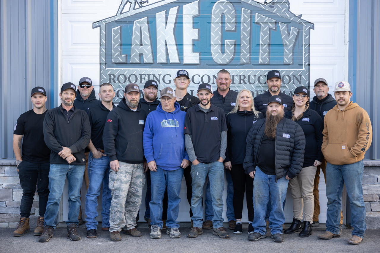 Lake City Roofing crew