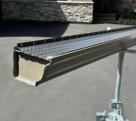 GutterRx gutter guard protection by Lake City Roofing