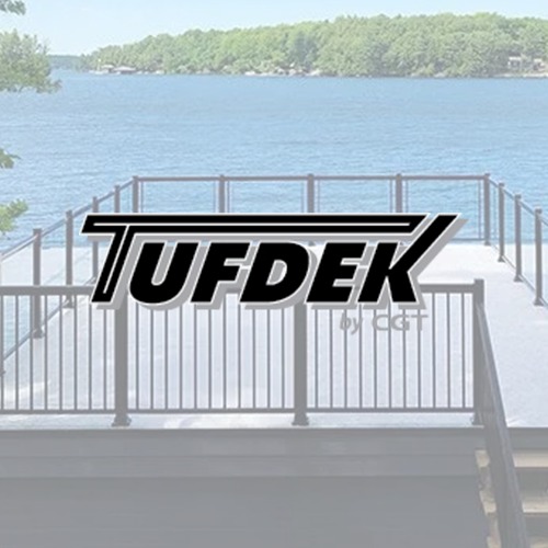 Tufdek waterproof vinyl decking
